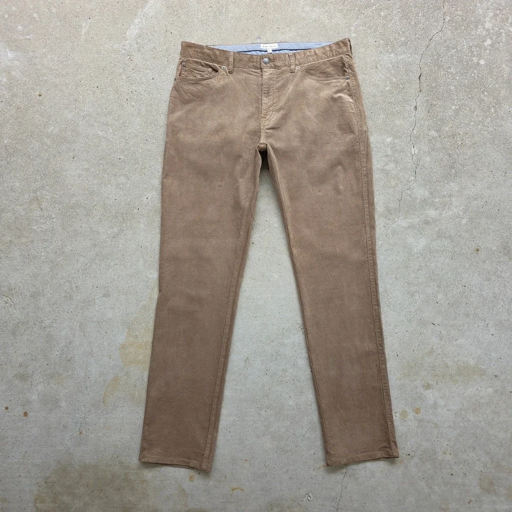 Peter Millar Corduroy‎ Pants Size 36 (Fits 38x34) Tan Superior Soft 5-Pocket